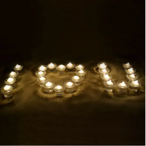 Новинка Лидер продаж 10 шт./компл. романтические круглые свечи плавающие