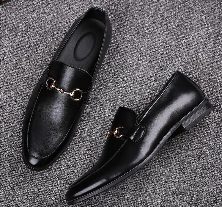 Высококачественная кожаная повседневная обувь для прогулок Модные Красные