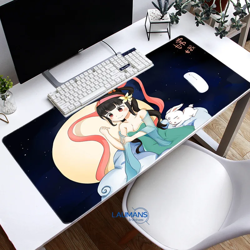 

XXL Mouse Pad Large Overlock Edge Mat Rubber Speed PC Computer Gaming Mousepad Waterproof Desk Keyboard Mat beautiful holiday