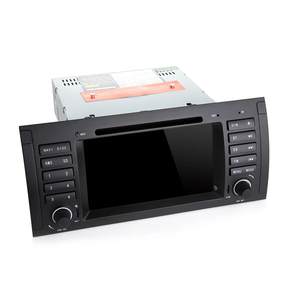 Автомагнитола TOOPAI на Android 10 мультимедийный проигрыватель с GPS Wi-Fi BT SWC IPS для BMW E39 5