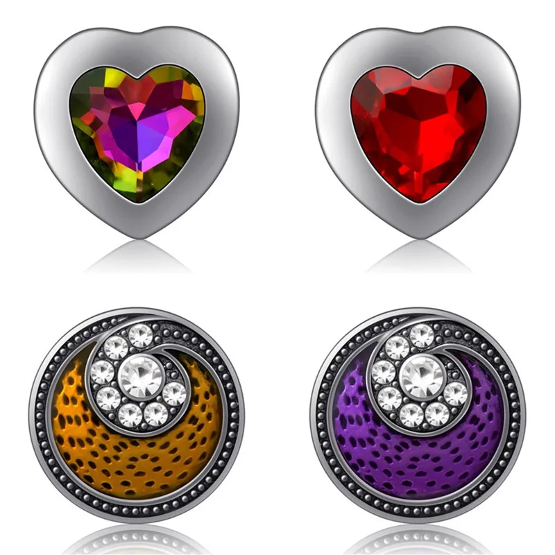 Новая красота Кристалл сердца любви Круглые цветочные узоры темно синего цвета 18