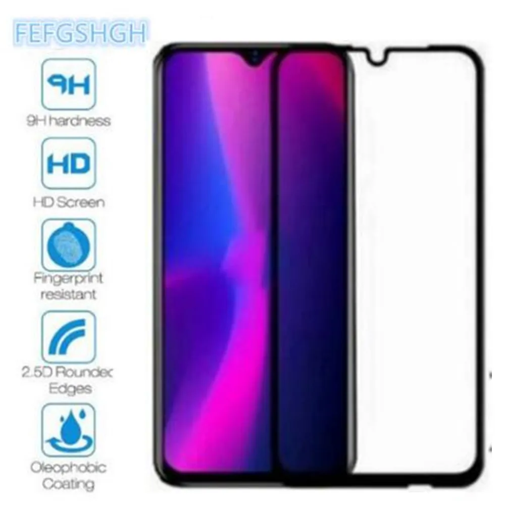 Защитное стекло с полным покрытием для BQ 6040L Magic закаленное защитное