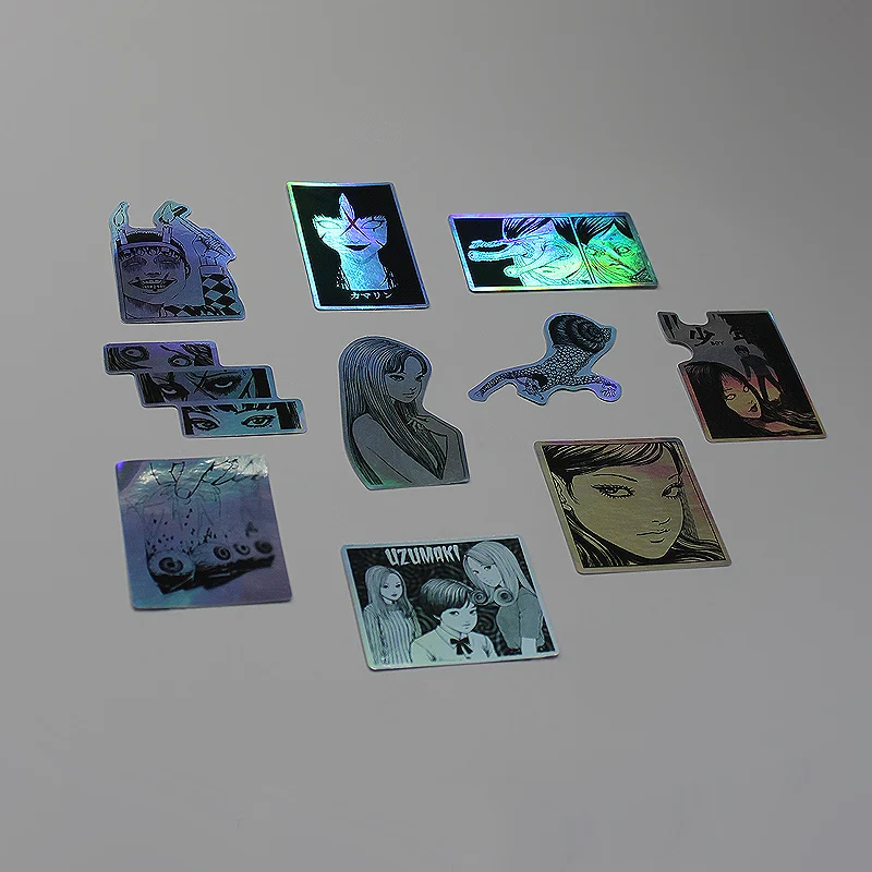 

10 pcs COOL laser sticker/boy girl friend gift/for Valentine's day/party decor/notebook decor
