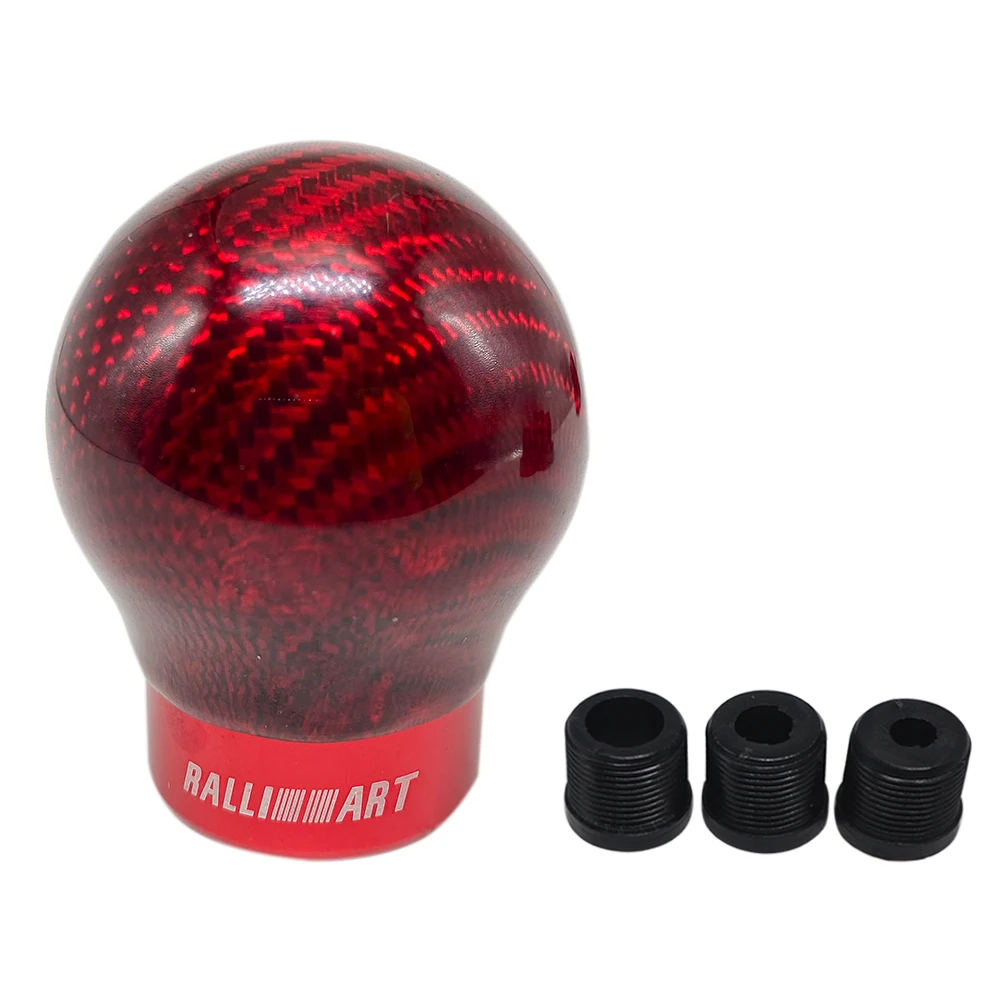 MOMO Racing настоящая красная шариковая ручка переключения передач из углеродного