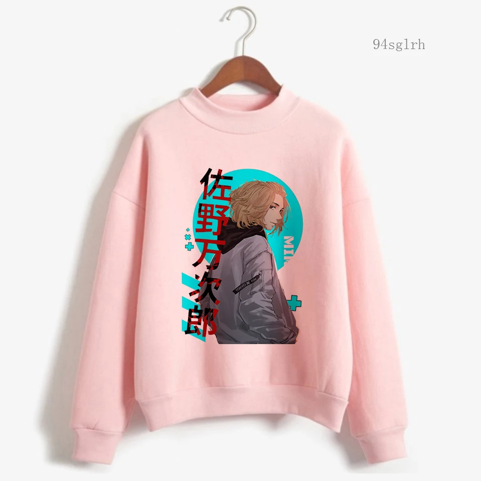 Толстовки с капюшоном принтом Токио Женская толстовка Повседневный пуловер в