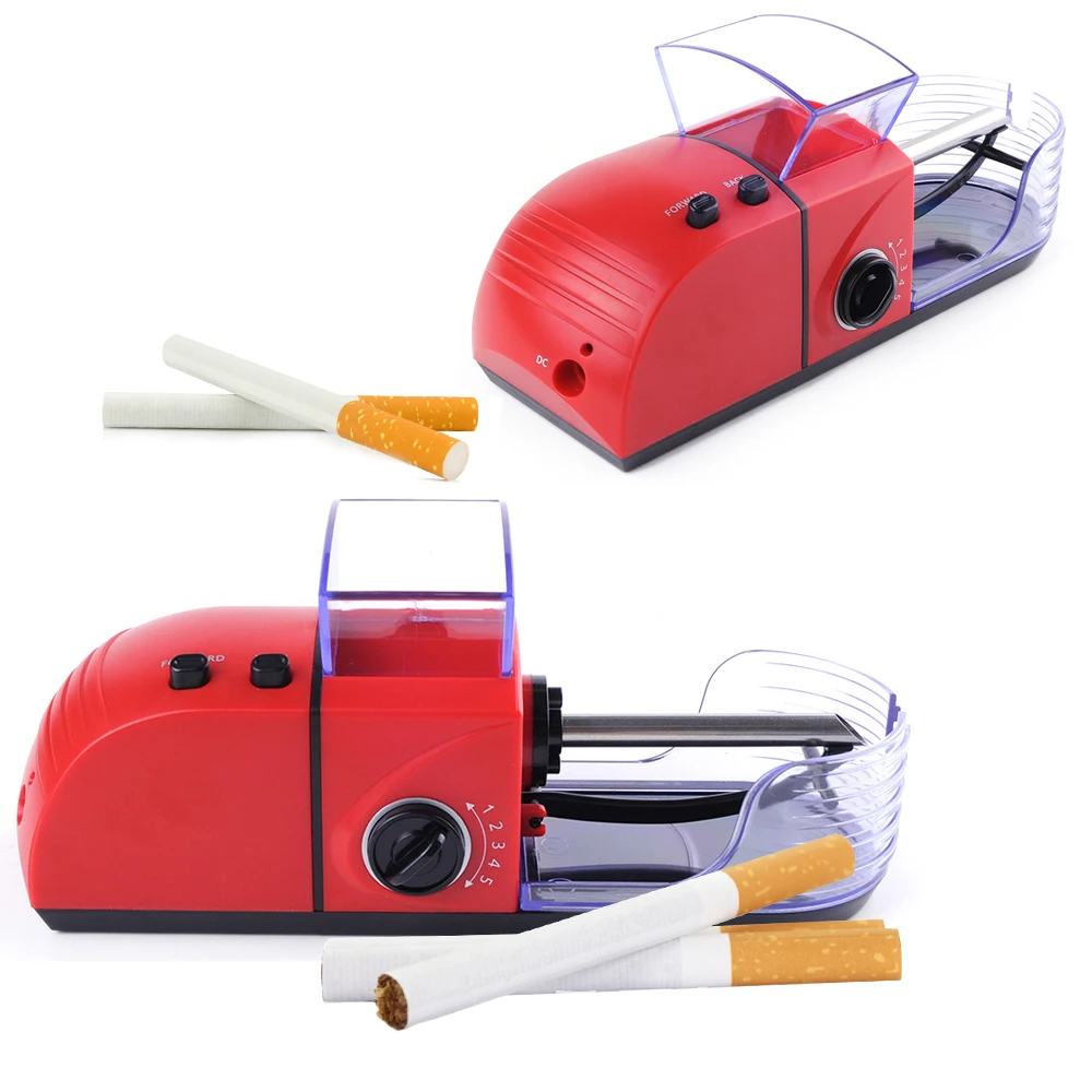 Электрическая автоматическая машинка для сигарет портативная скручивания