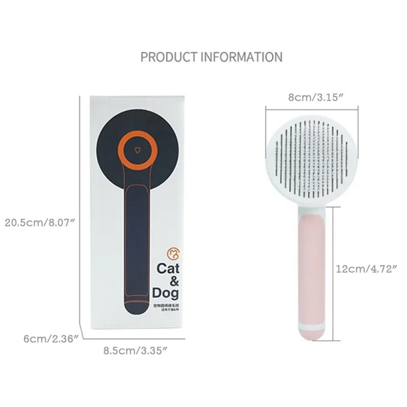 

Pet Cat Comb Dog Cat Hair Comb Pet Dog Hair Special Needle Comb Cat Hair Cleaner Pet Cats Cleaning And Grooming Supplies