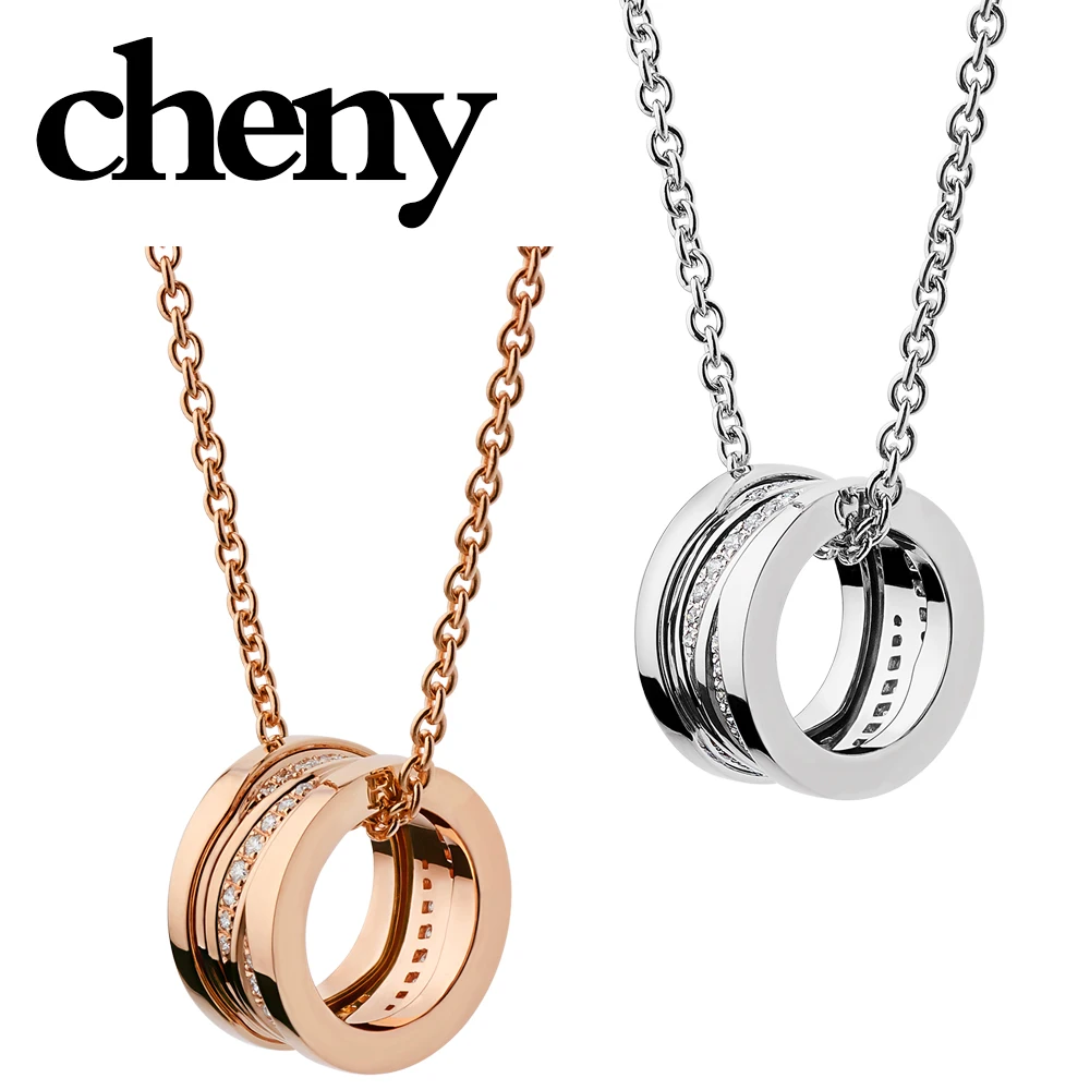 

cheny luxury design s925 sterling silver necklace trendy style fashion decoration jewelry choker for womens lovers'