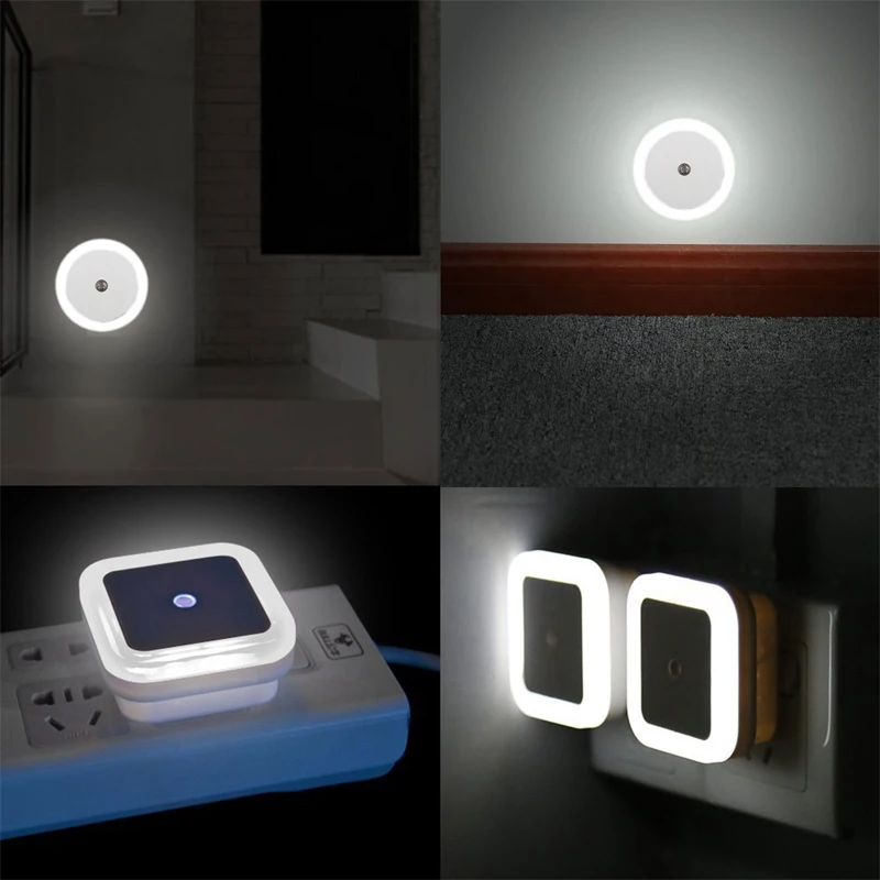 Сенсорный светодиодный ночник настенный светильник с подключаемыми контактами
