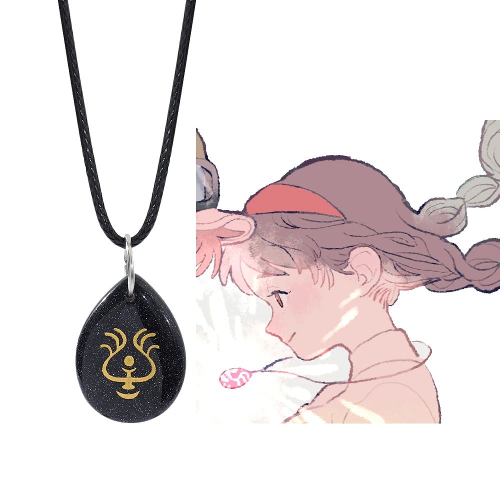 Аниме лаптота Хаяо Миядзаки: замок в небе ожерелье с подвеской шейка реквизит для