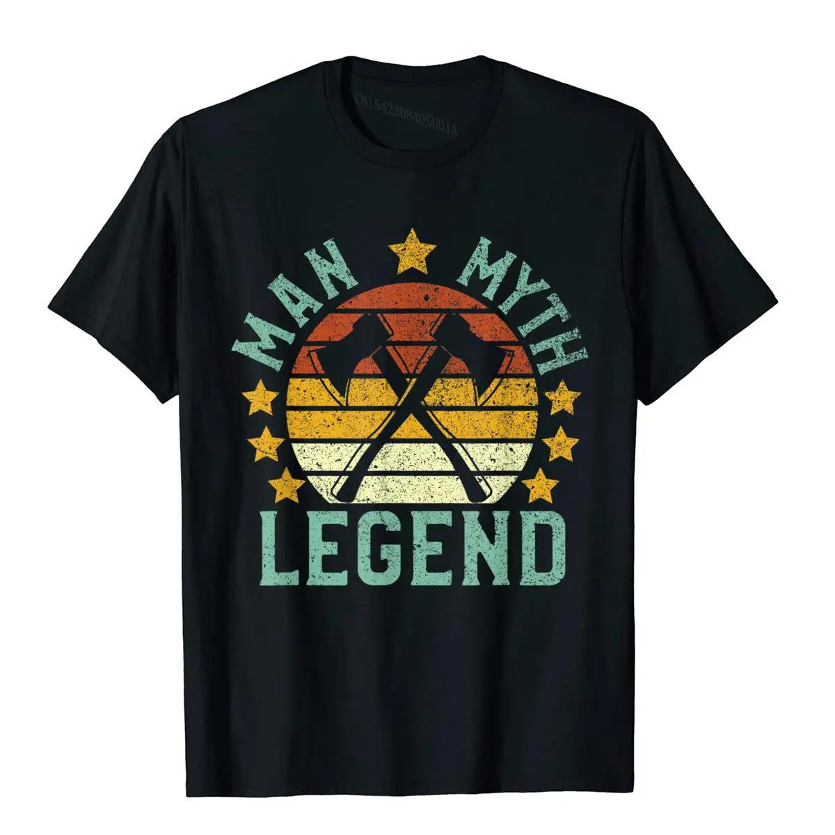 

Mens Axe Throwing Man Myth Legend Vintage Ax Thrower Gift T-Shirt GiftClassic Tops Shirt Fashion Cotton Student T Shirt