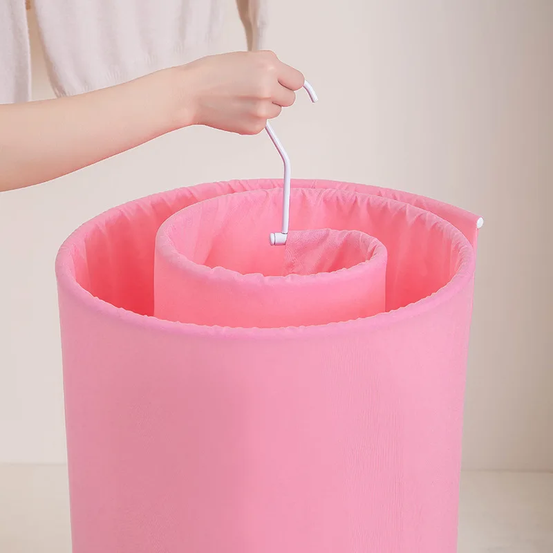 Круглая вешалка для одежды противоскользящая сушилка простая в использовании |