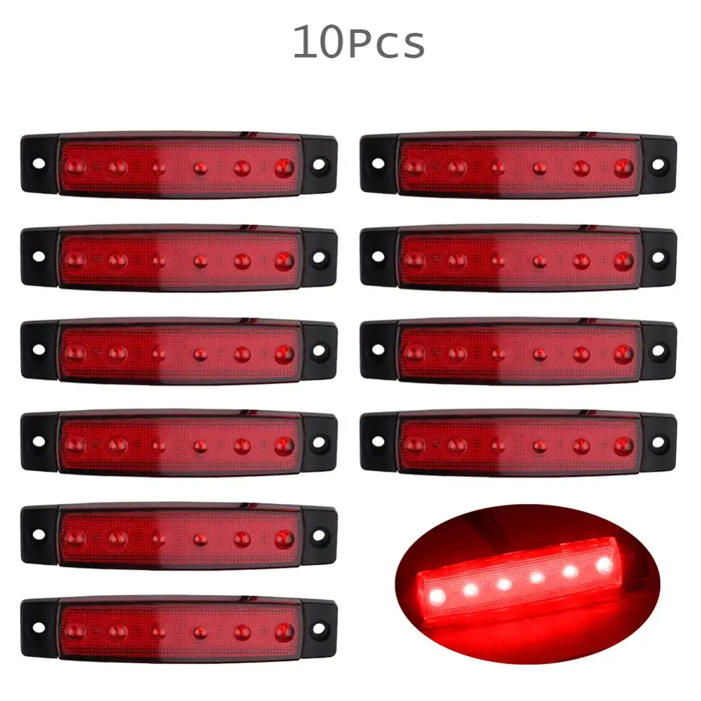 Большая Акция новинка светильник 30 шт. 12 В светодиодный красный белый желтый для