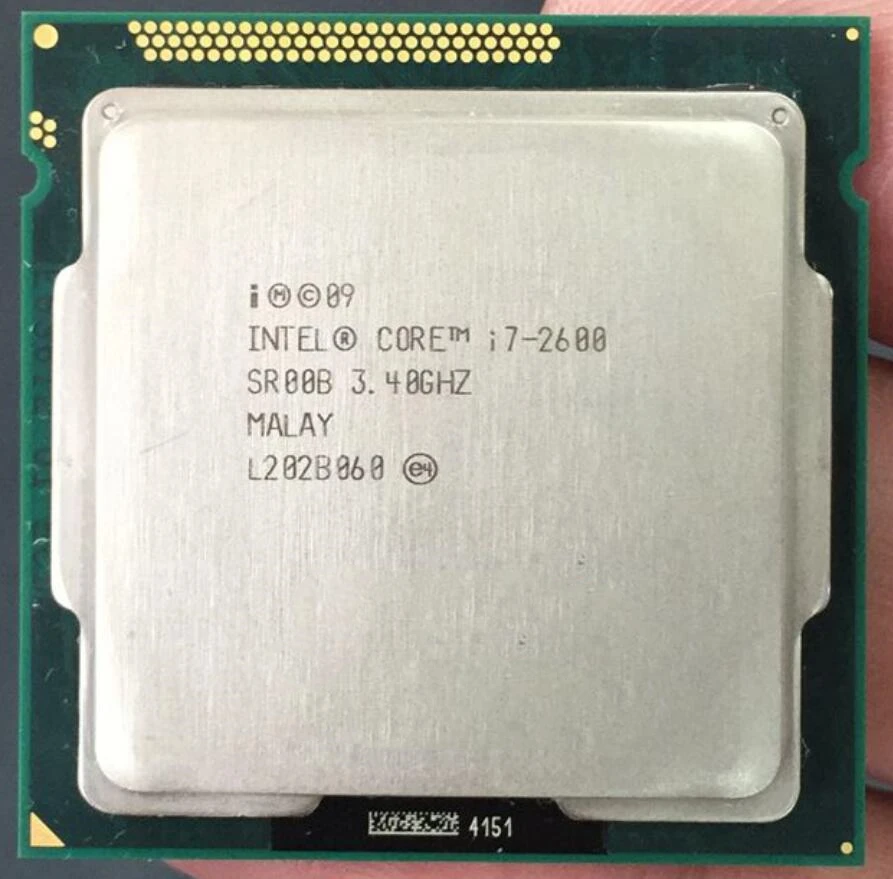 Процессор Intel Core i7-2600 i7 2600 (кэш-память 8 Мб 3 40 ГГц) ЦП LGA 1155 100% исправно работающий