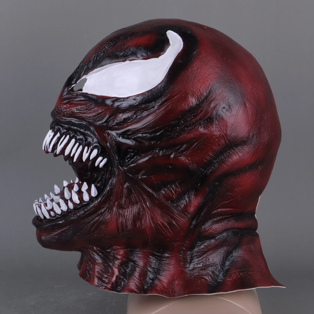 Маска на голову Venom 2 карнидж резня Эдвард Брок супергерой | Тематическая одежда и