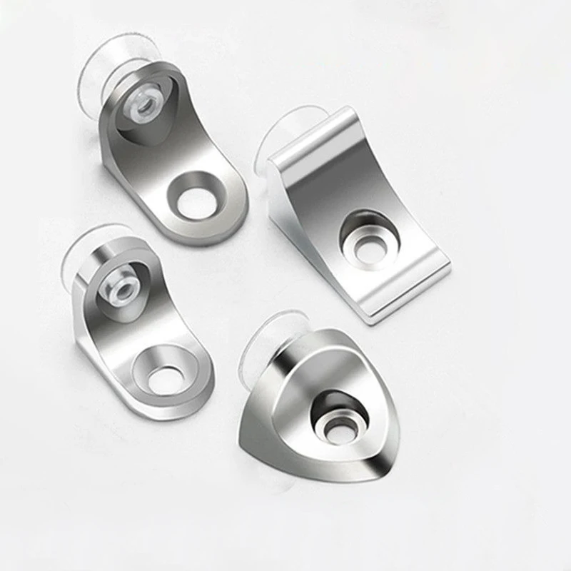 

10pcs Stainless Steel Supporting Right Angle Fixed L-Shaped Brackets With Screws Corners Brace Furniture Hardware Accessories