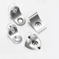 10pcs stainless steel supporting right angle fixed l shaped brackets with screws corners brace furniture hardware accessories