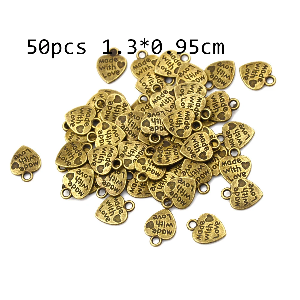 1 сумка ручной работы с сердечком в форме листа Круглые Подвески ожерелье