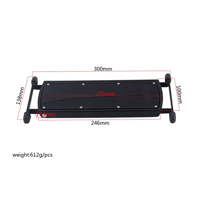 

Guitar Pedal Non-Slip Surface Guitar Stand,Folding Classical Folk Guitar Foot Pedals