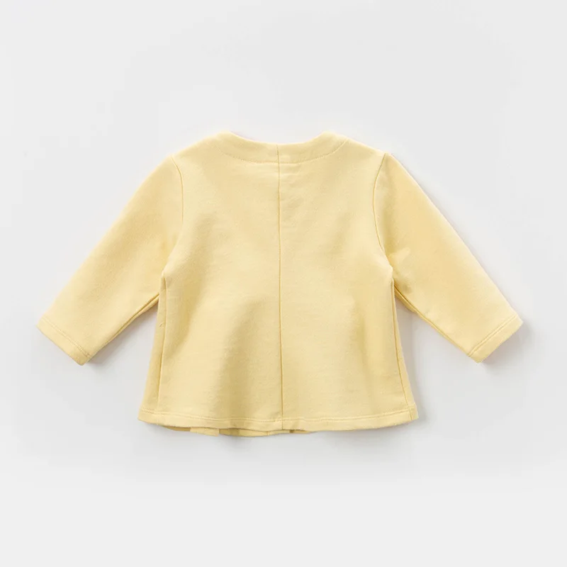 DBZ13503 dave bella spring baby girls cute fruit appliques coat children tops fashion infant toddler outerwear | Детская одежда и