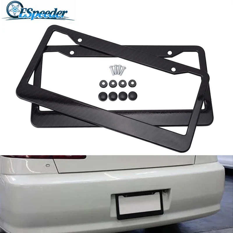 Стайлинг автомобиля рамка для номерного знака Обложка держатель чехлы только