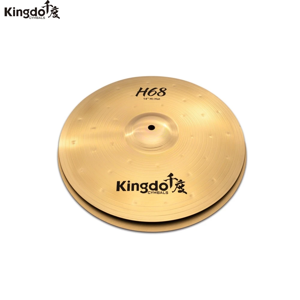 

Kingdo H68 series 4pcs 14"+16"+20" cymbals set