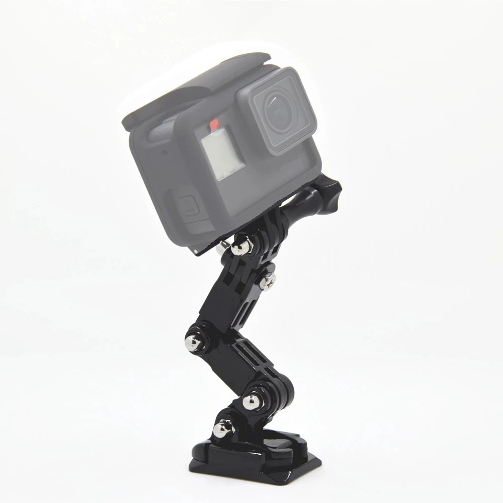 Крепление на мотоциклетный шлем изогнутое клейкое крепление для Xiaomi yi 4K Gopro Hero 9 8 7