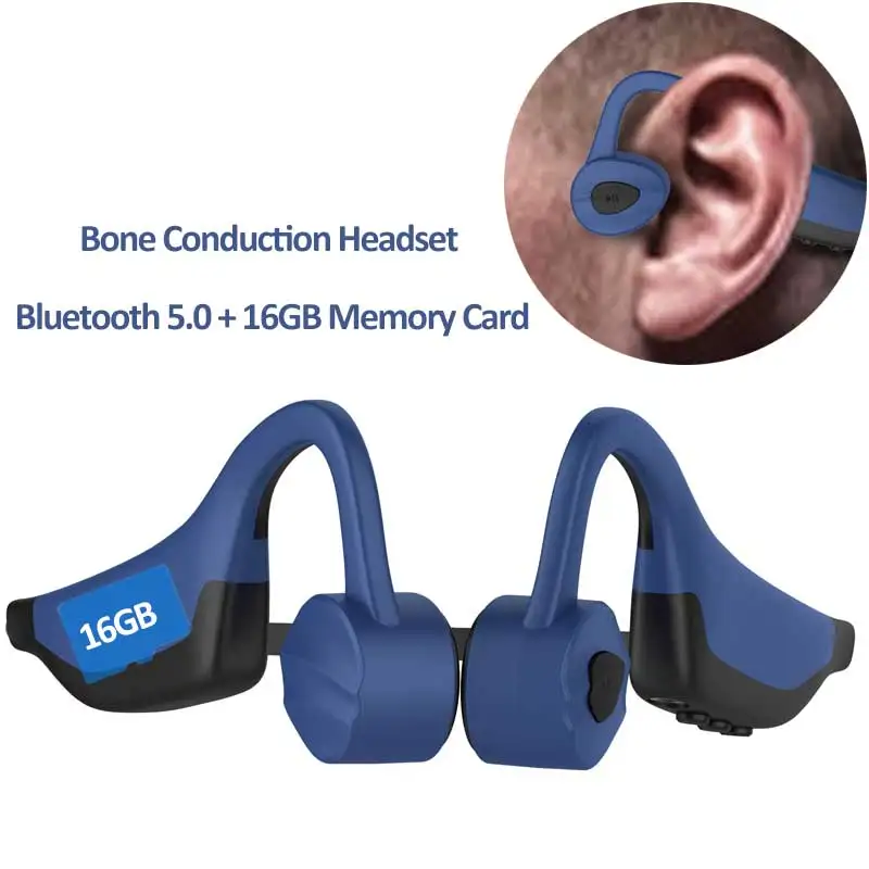 K7 IPX8 костная проводимость 100% водонепроницаемый MP3 плеер bluetooth наушники подводный