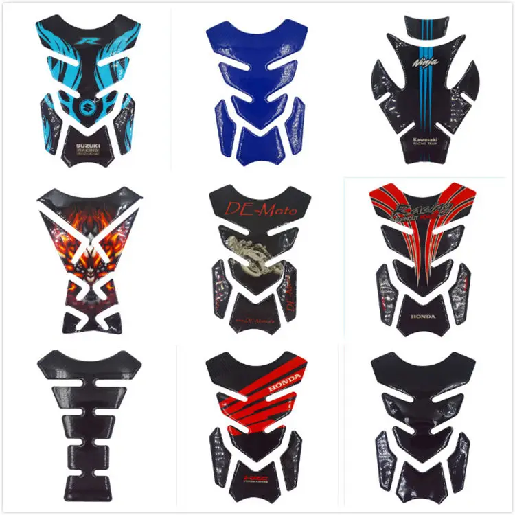 

motorcycle accessories Stickers Cool Motorcycle Tank Sticker Red and Fuel Tank Sticker Motorcycle Fuel Tankpad for Whole
