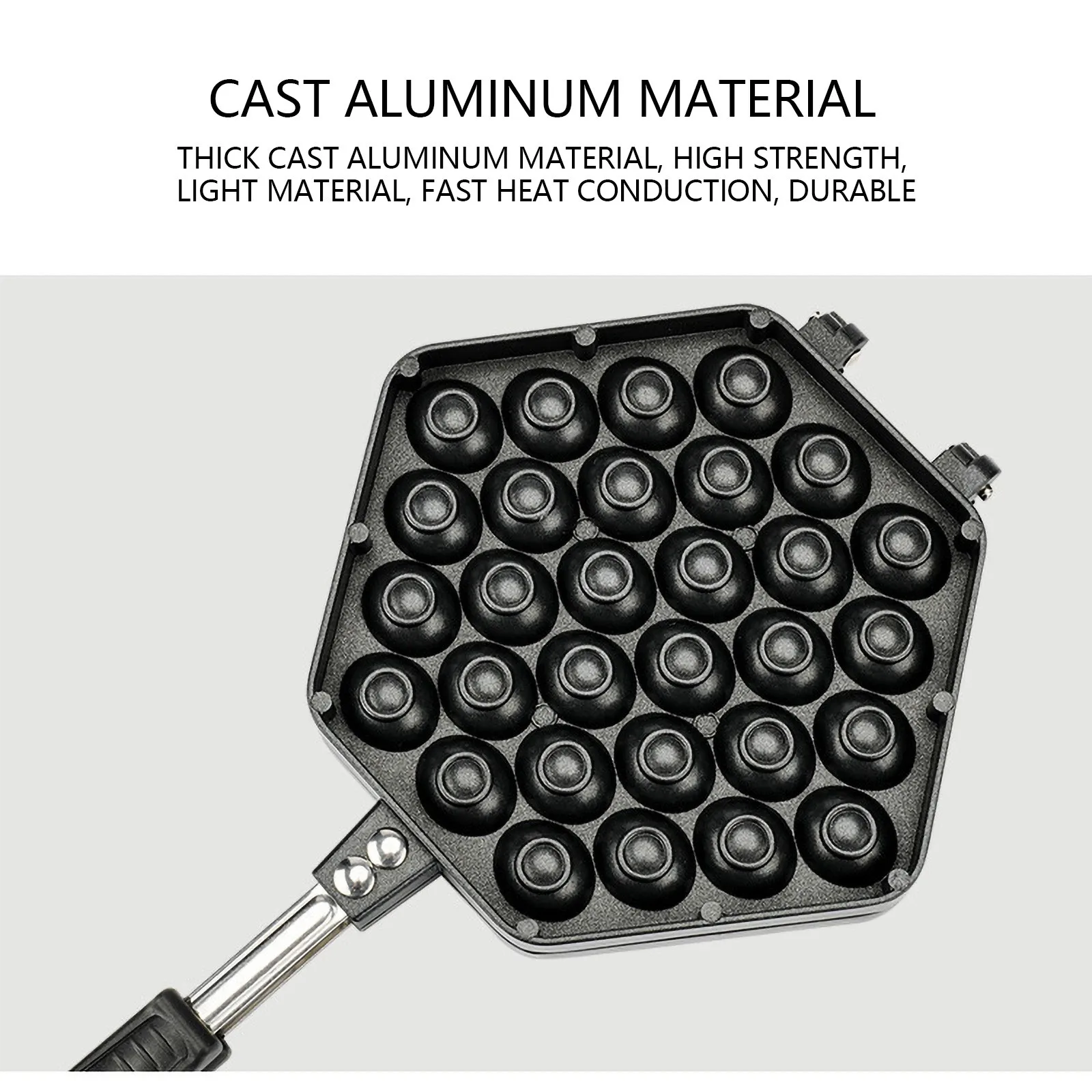 

Wa ffle Maker Pan Tongs - Make C rispy Style Eg g W affle Mould Pan Decoration Tools Kitchen Baking Accessories Ice Cream Jelly