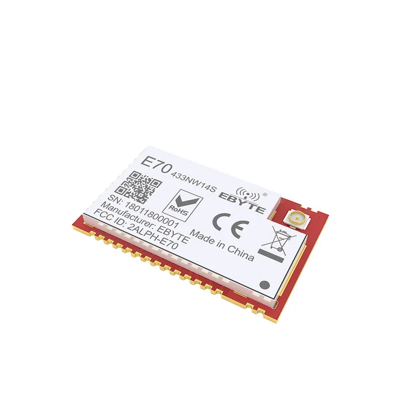 E70-433NW14S звезда сеть CC1310 433 МГц SMD беспроводной приемопередатчик IoT 14dBm IPEX антенна