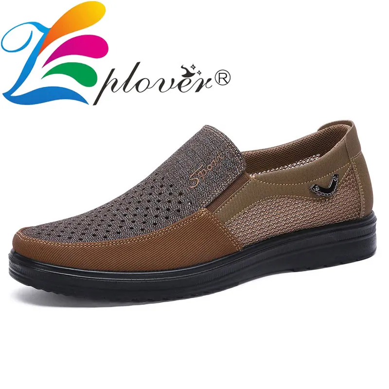 

Новое платье, парусиновая обувь для мужчин, повседневная обувь, сетчатая дышащая мужская обувь, мужские лоферы на плоской подошве, удобная о...