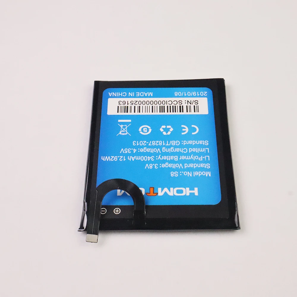 Новая оригинальная деталь для замены аккумулятора 5 7 дюйма 3400 мАч запасные батареи смартфона HOMTOM