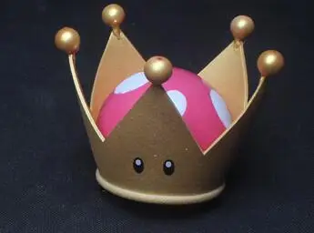 crown Boosette Косплей Костюм Bowsette косплей принцесса Koopa белый костюм женское длинное платье парик Корона ПОЛНЫЙ КОМПЛЕКТ Хэллоуин - Цвет: crown