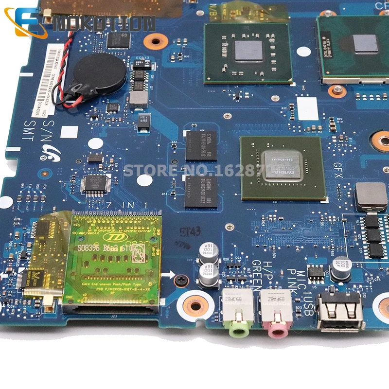 NOKOTION BA92-04930B для Samsung BA92-04930A R710 geneva2 _ EXT DDR3 NP-R710 9600M PM45 free cpu |