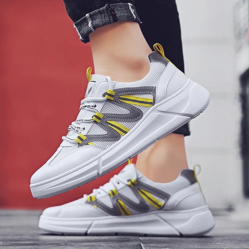 

2020 New Men Shoes Breathable Men Sneakers Zapatillas Hombre men Sapato Masculino High Quality Men Casual Shoes Jogging Shoe