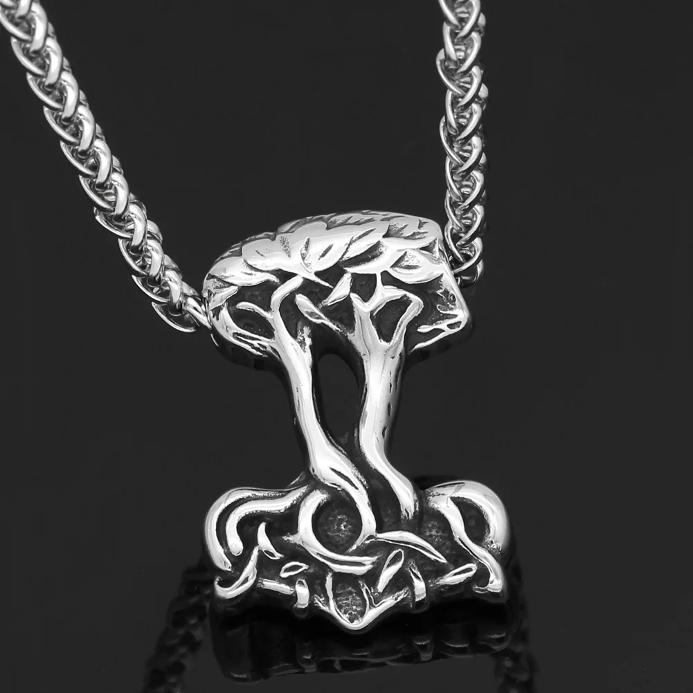 Мужской Амулет из нержавеющей стали ожерелье с подвеской|Ожерелья подвеской| |