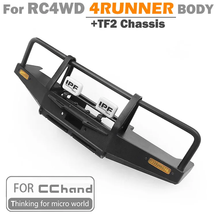Металлический передний бампер ARB для RC4WD TF2 4runner body + шасси TF2|Детали и аксессуары| |