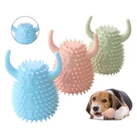 bite resistant pet toy rubber molar teeth dog cat vocal toys interaction relief toys easy to clean souptoys for small pet