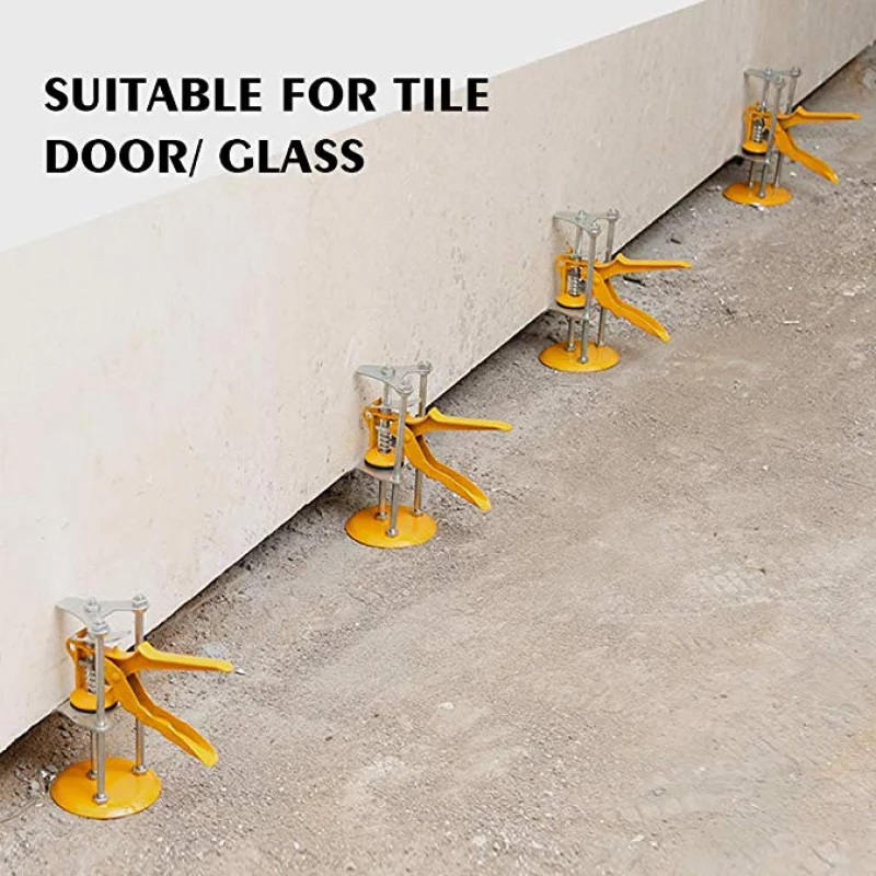 Upgrade Wall Tile Locator Height Adjustment Top Device Manual Lifting Positioning Leveler Padding Bricklayer Paving | Инструменты