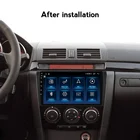 Автомобильный мультимедийный радиоплеер NaviTree для Mazda 3 BK Mazda3 2004-2009 Android 10 навигационная лента Авторадио рекордер GPS головное устройство