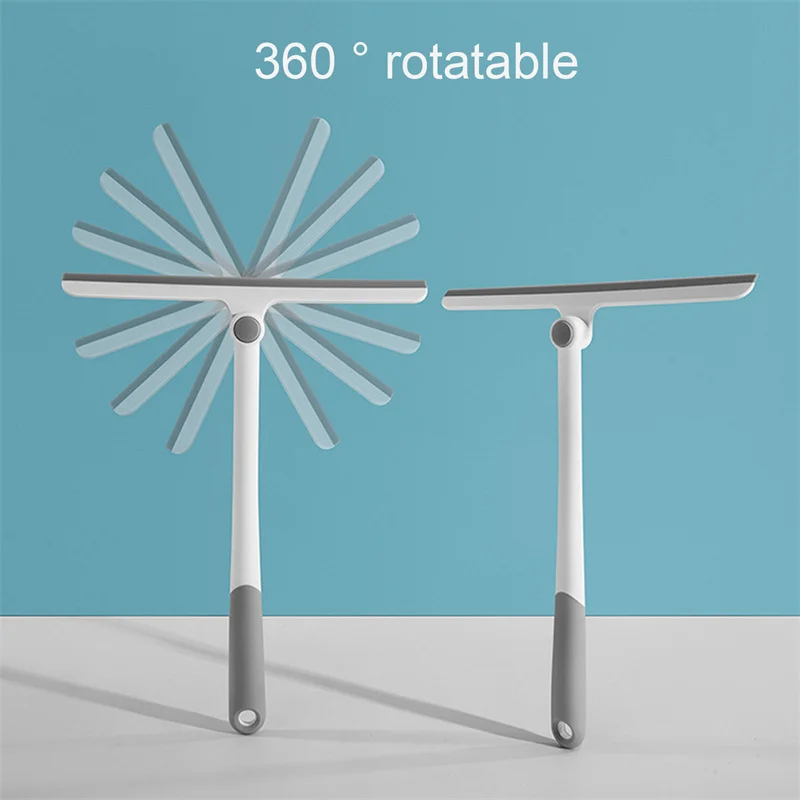 

Window Cleaning Brush Silicone Multifunction Scraper Glass Wiper Floor Cleaning