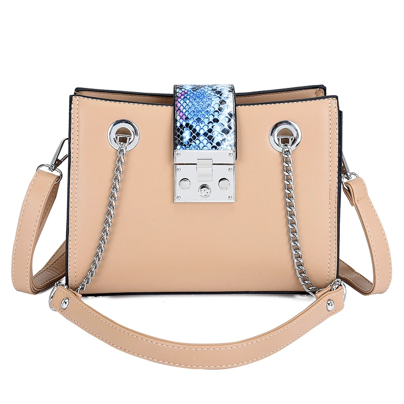 

2021 High quality large capacity Leather women Shoulder Messenger Bag Solid chain purses and handbags crossbody bags for women