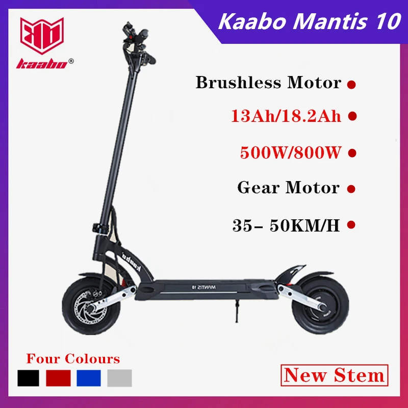 Скутер kaabo mantis 10 2021 Вт одномоторный двухколесный 48 В 13 А · ч 800 дюймов | Спорт и