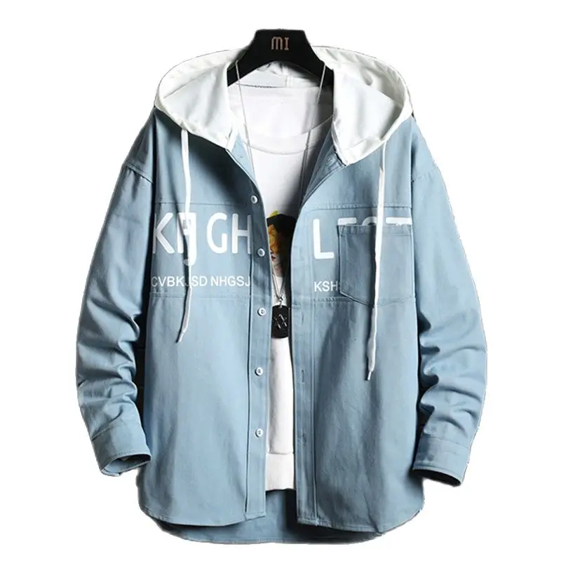 Мужская куртка брендовая новая осень 2020 мужская с капюшоном для отдыха дикая