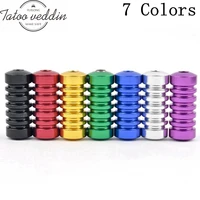 emalla alloy grip 22mm 2pcs tattoo grips for tattoo machines 7 color grip for tattoo machine tattoo supplier free shipping