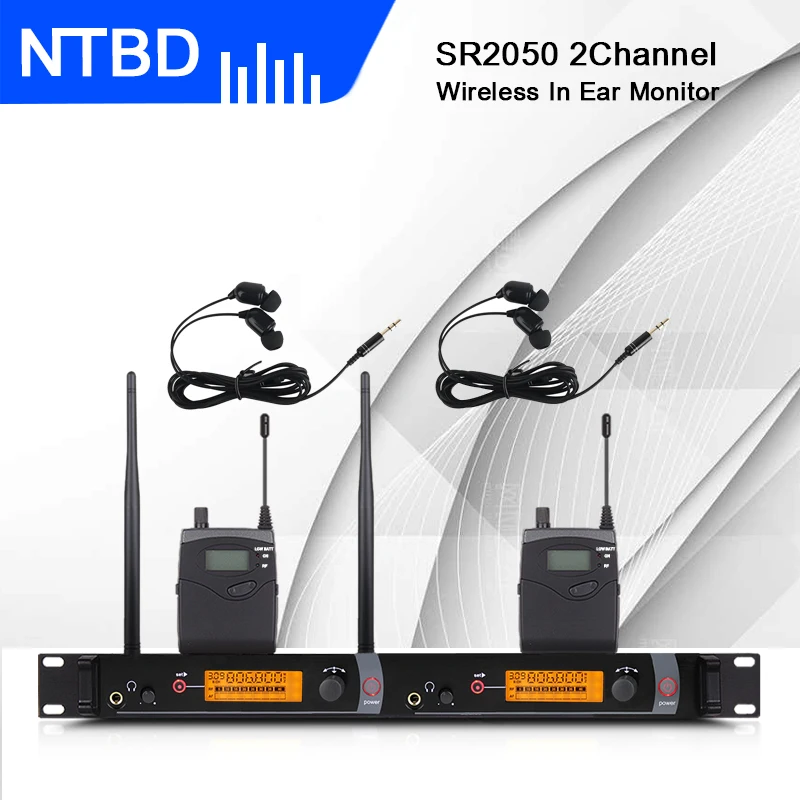 NTBD сценическая производительность звук вещания SR2050 профессиональная беспроводная система передатчиков для сценических выступлений система 2 передатчика восстановление реального звука