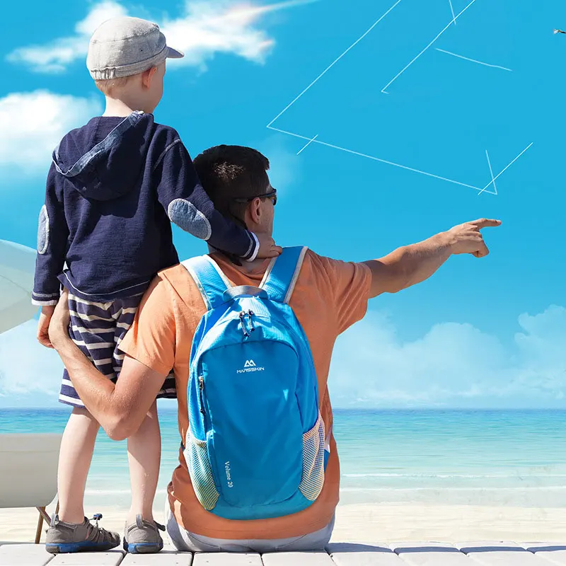 Складной нейлоновый водонепроницаемый дорожный Рюкзак Мужские легкие