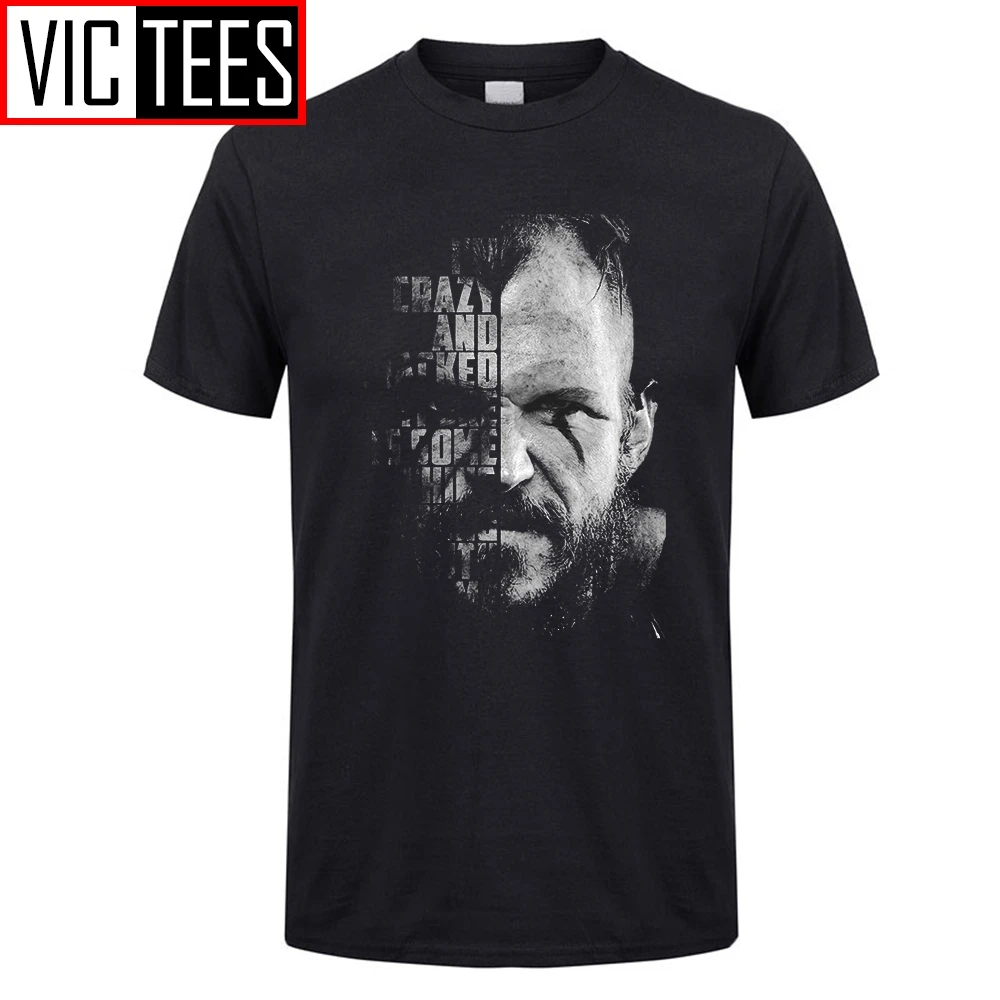 Мужские Формальные футболки Vikings Valhalla Floki Quote Odin Мужская футболка с круглым