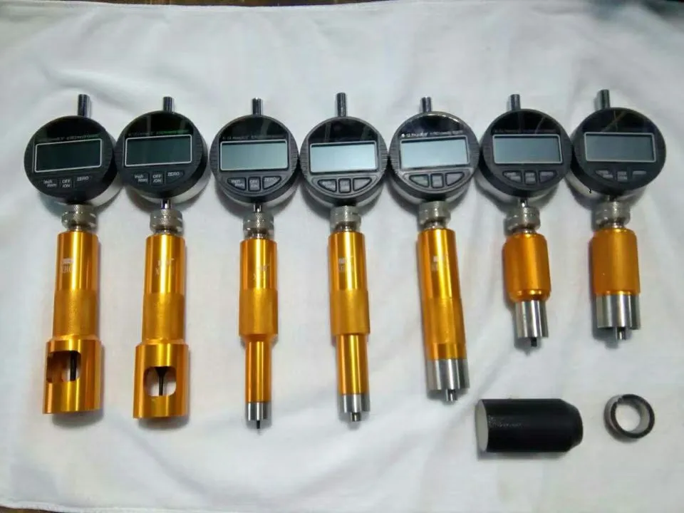 

New!Upgrade type common rail injector nozzle valve measuring tool with 7PCS micrometer gauge, common rail injector repair tool